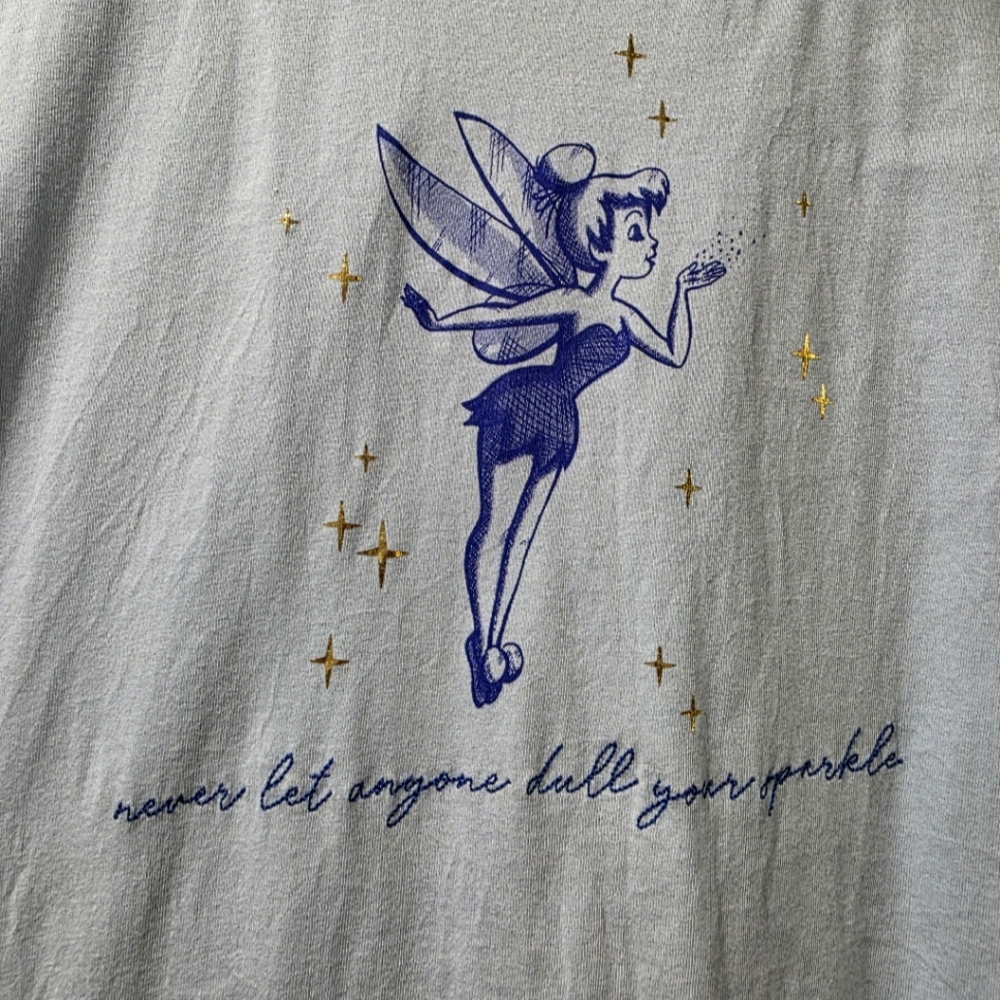 Blue Tinkerbell Graphic Tee
